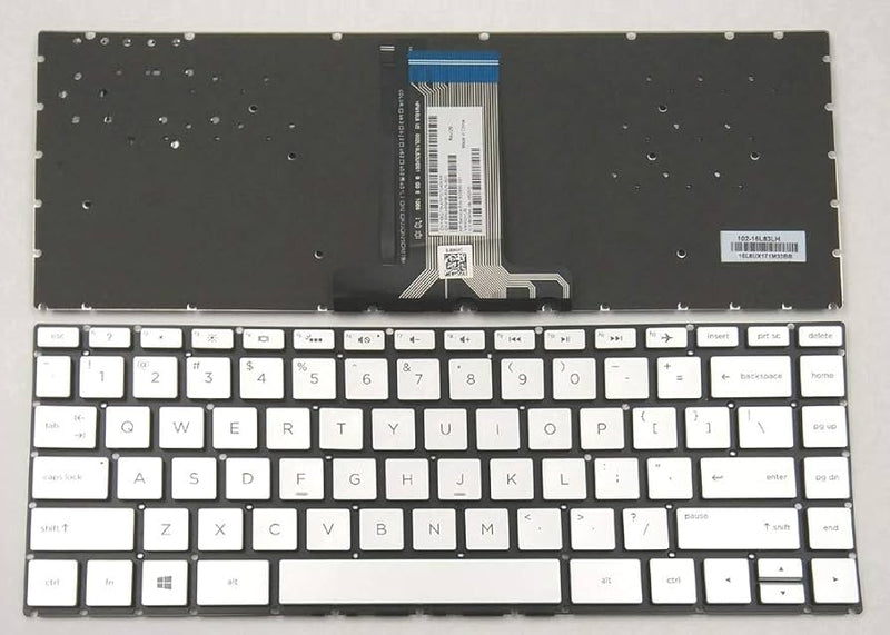 14BA Laptop Keyboard Replacement (Non-Backlit) for HP 14-BA Series