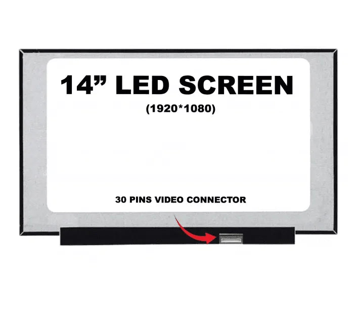 14″ SLIM 30 PINS LAPTOP SCREEN