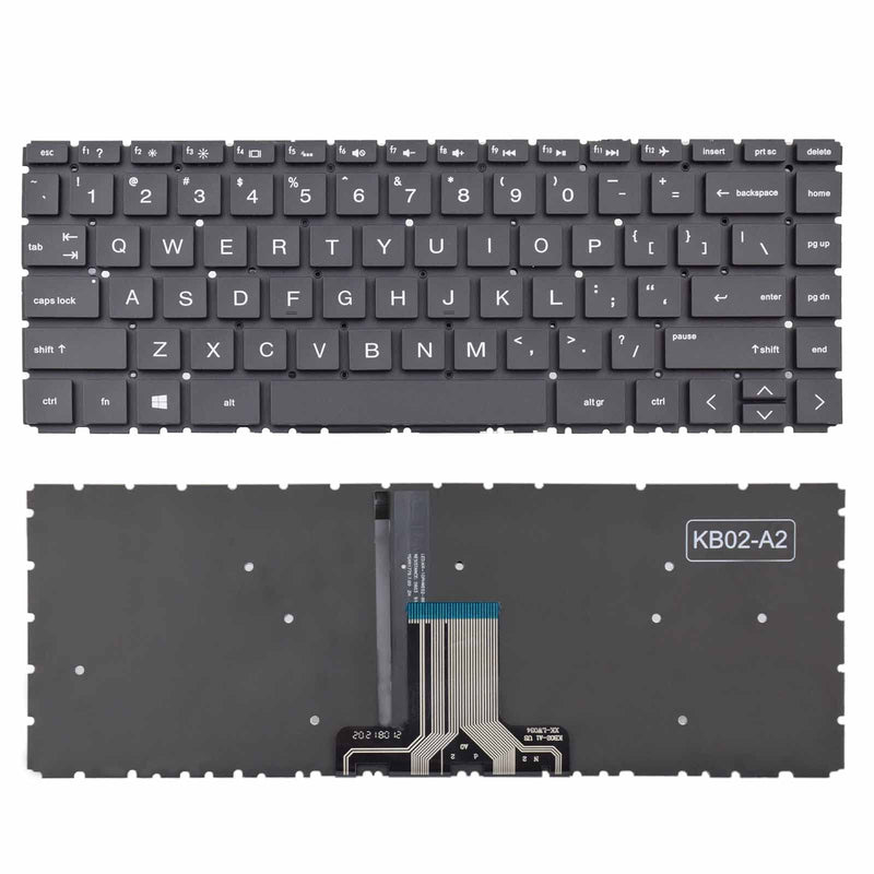 14CD Backlit Laptop Keyboard Replacement for HP 14-CD Series