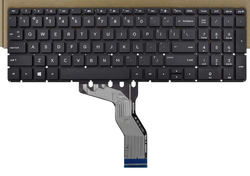 15BR Backlit Laptop Keyboard Replacement for HP Pavilion 15-BR Series