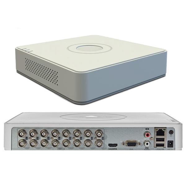 HIKVISION Turbo HD 7200 Series DVR – 16 Channel (Plastic Body)