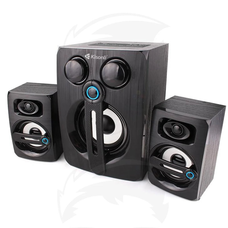 Kisonli TM-9000A Bluetooth Speaker (BT/FM) – Portable Wireless Radio Speaker