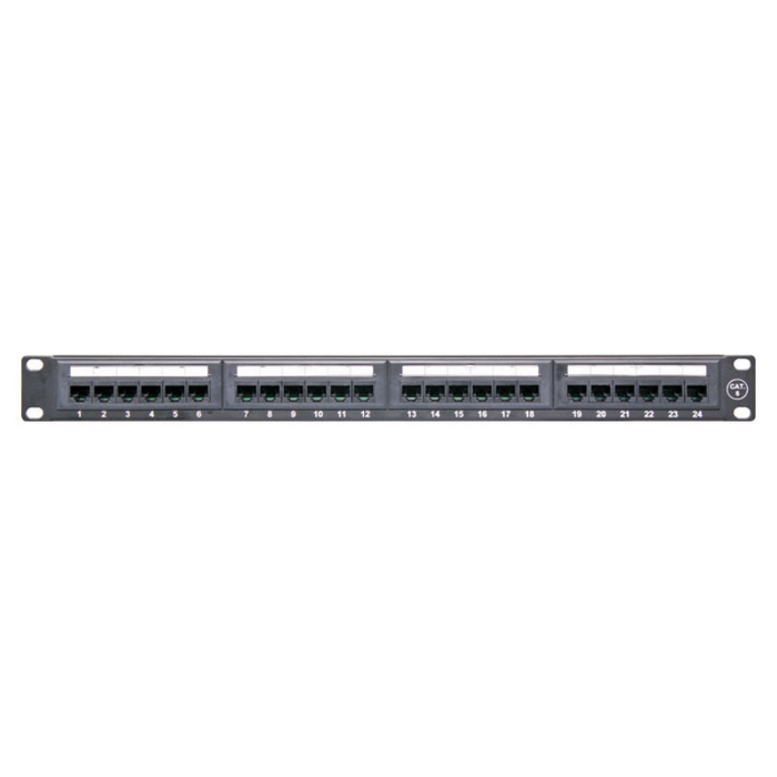 24 Port Patch Panel Cat 6