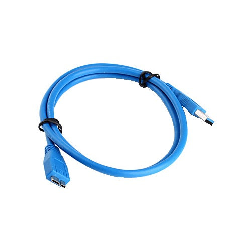 USB 3.0 Blue Hard Disk Cable – SuperSpeed Data & Power Cable (1.5M)