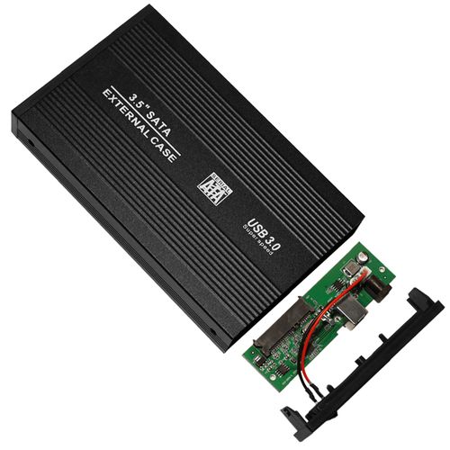 3.5" USB 3.0 Desktop Hard Disk Drive (HDD) casing / enclosure