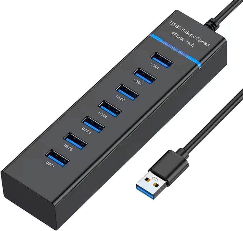 USB 3.0 Superspeed 7 Port Hub