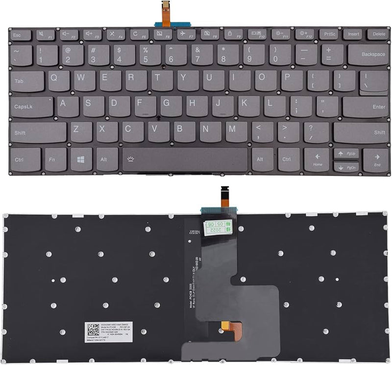 330-14 Backlit Laptop Keyboard Replacement for Lenovo IdeaPad 330 Series