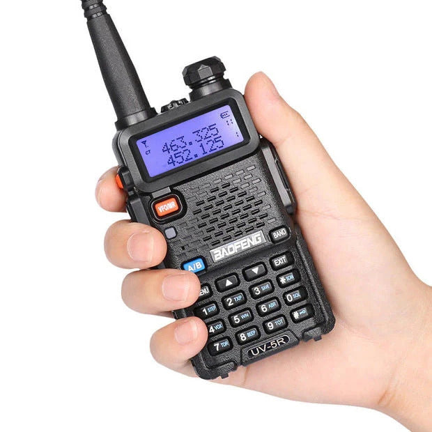 1 piece Baofeng UV-5R Dual-Band Two-Way Radio – VHF/UHF Handheld Walkie Talkie