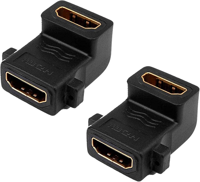 HDMI Connector Female-Female Straight / L-Shaped