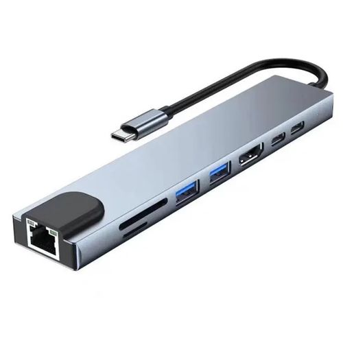Type C  to HDMI 8-in-1 Adapter
