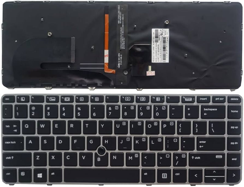 HP EliteBook 840 G3 Laptop Keyboard – Normal Layout (Replacement)