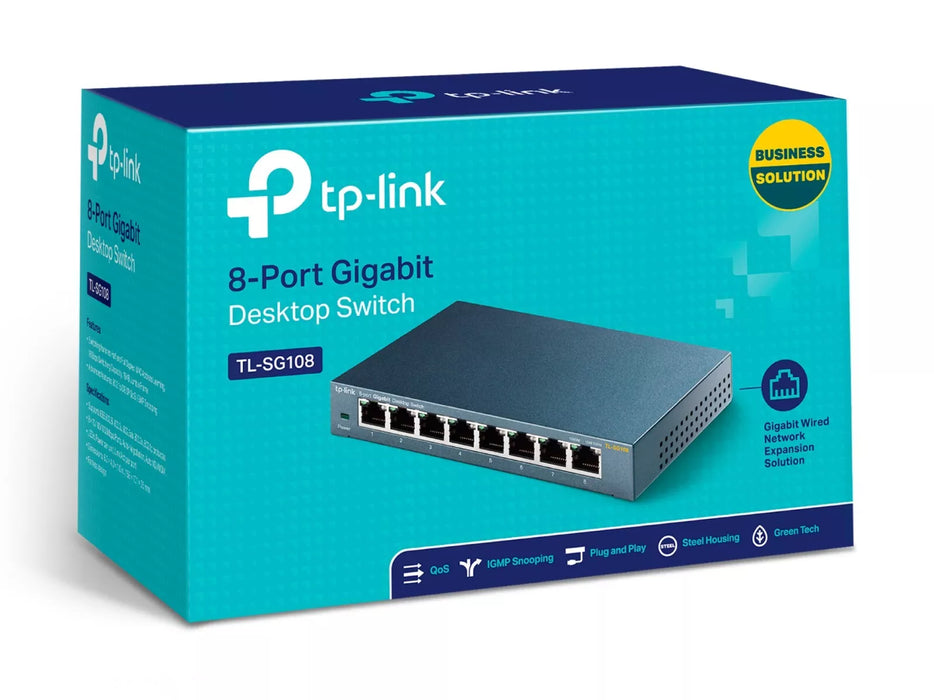 TP-Link 8-Port Gigabit Desktop Ethernet Switch