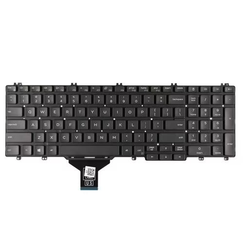 9470 Laptop Keyboard Replacement (Non-Backlit) for Dell Latitude 9470