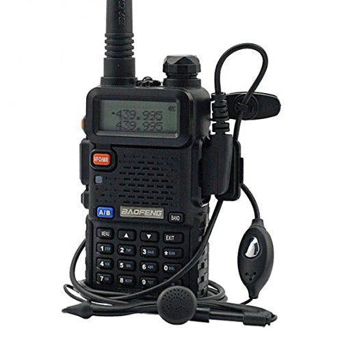 1 piece Baofeng UV-5R Dual-Band Two-Way Radio – VHF/UHF Handheld Walkie Talkie