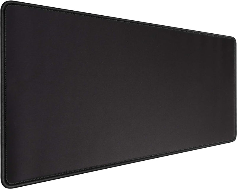 Plain Black Extended Computer Desk Pad  Large Gaming Mouse Pad 300*800*3mm