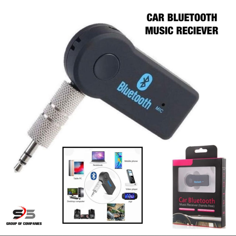 Car Bluetooth Dongle – Wireless Audio Receiver for AUX & USB
