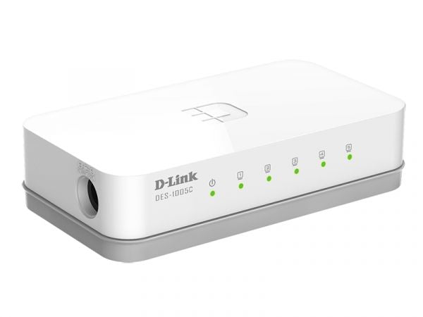 D-Link DES-1005C: 5-Port Fast Ethernet Desktop Switch