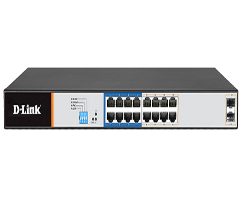 D-Link DGS-F1210-18PS-E: 18-Port Smart Managed PoE Switch