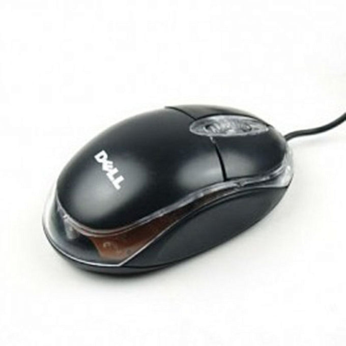 DELL USB Optical Wired Mouse - Brown Box