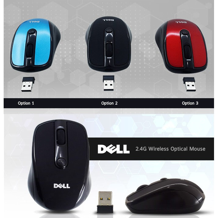Dell 2.4GHz Wireless Optical Mouse