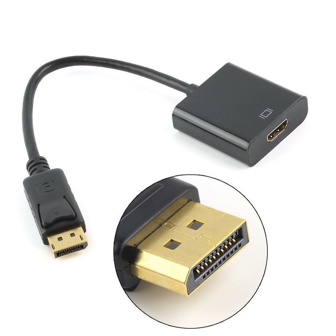 DisplayPort to HDMI Adapter – 4K Video and Audio Support