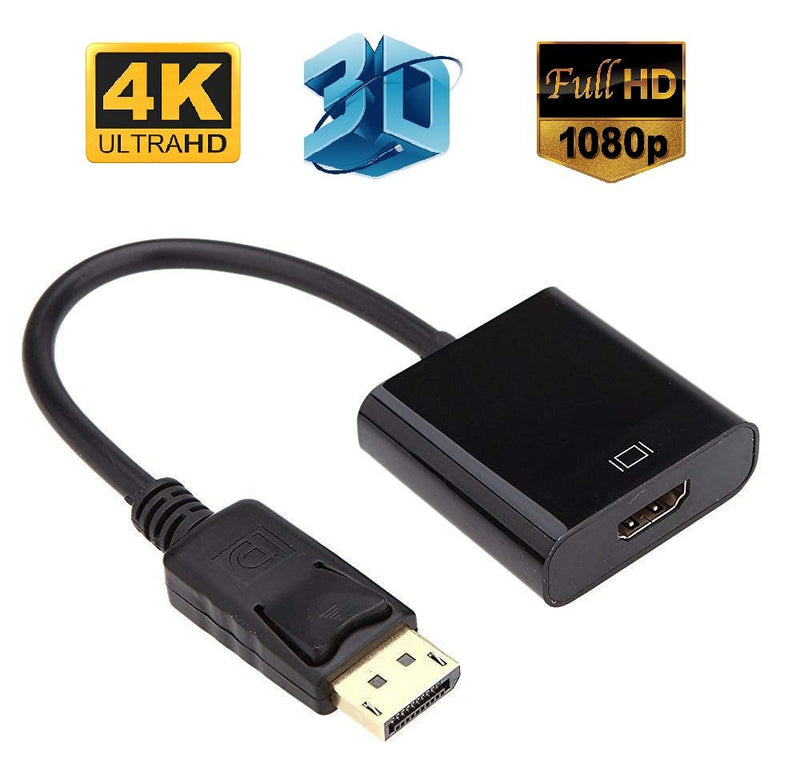 DisplayPort to HDMI Adapter – 4K Video and Audio Support