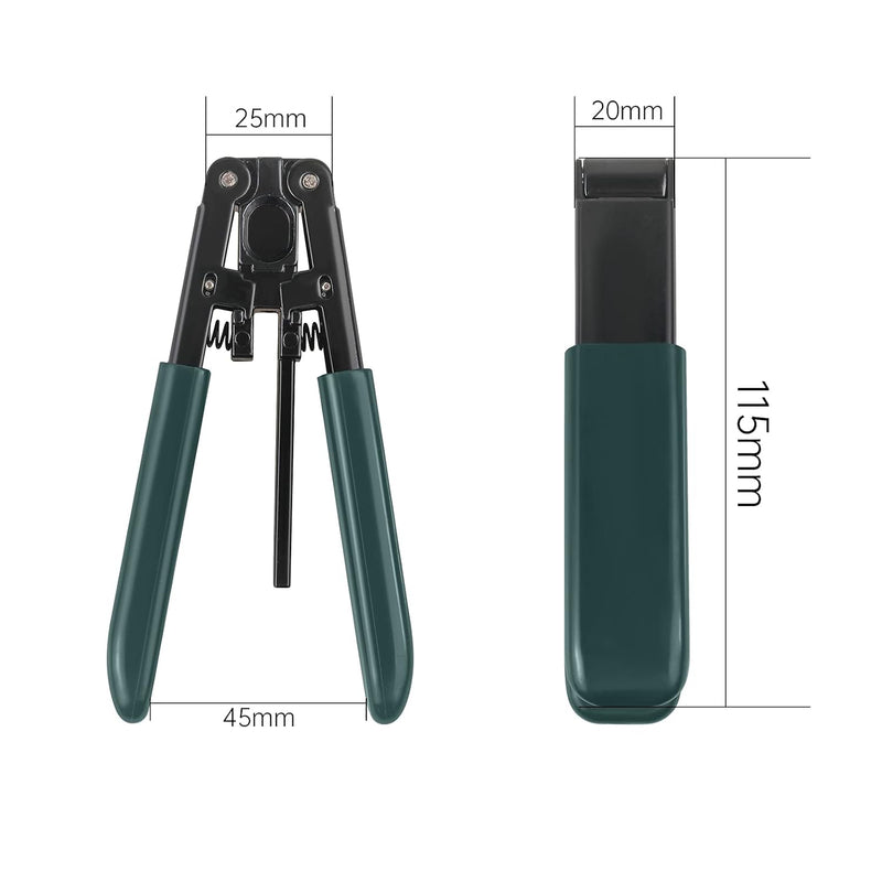 Fiber Optic FTTH Drop Cable Stripper / Stripping Plier