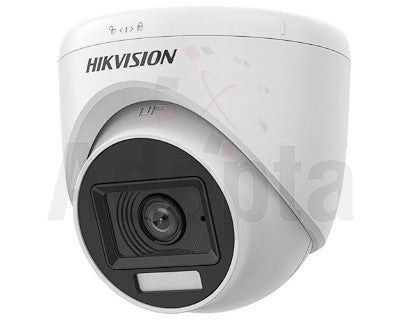 Hikvision DS-2CE76D0T-LPFS 2MP Smart Hybrid Audio Turret CCTV Camera (2.8mm)
