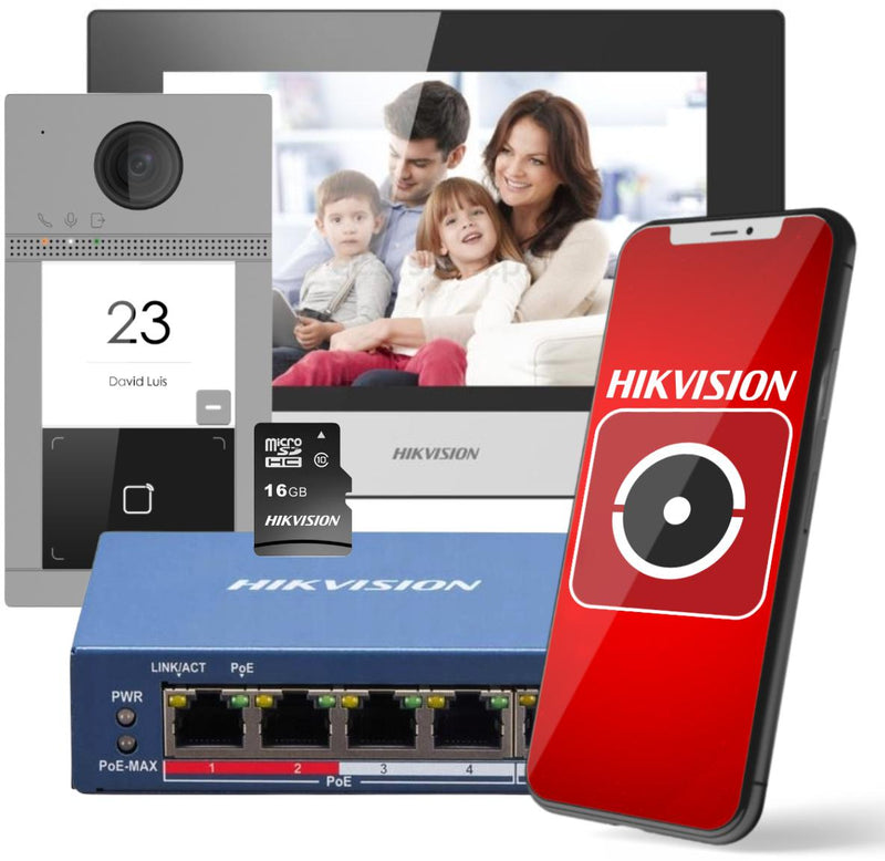 Hikvision DS-KIS604-S IP Video Intercom Kit