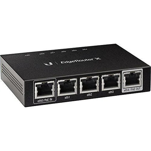 UBIQUITI EdgeRouter X: 5-Port Gigabit Router