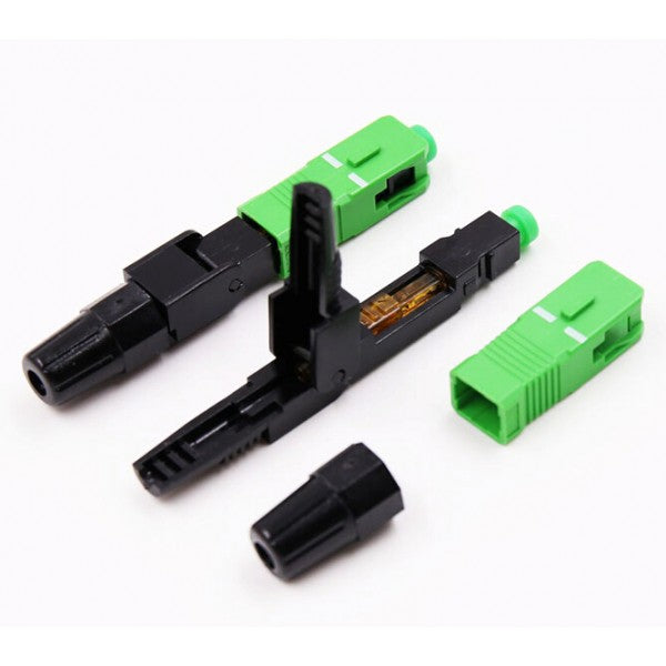 SC/APC Fibre Optic Fast Connector – Single-Mode Field Assembly Connector