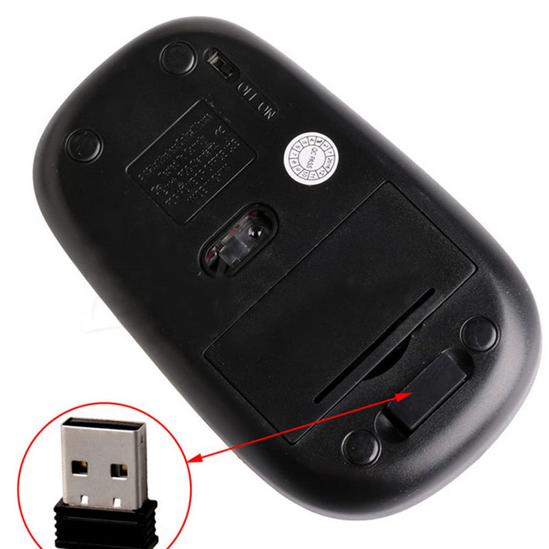 Dell 2.4GHz Wireless Flat (Slim) Mouse