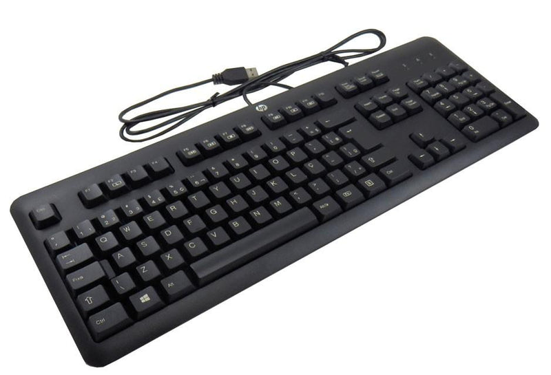 HP K1600 USB Wired Keyboard – Full Size Office Keyboard