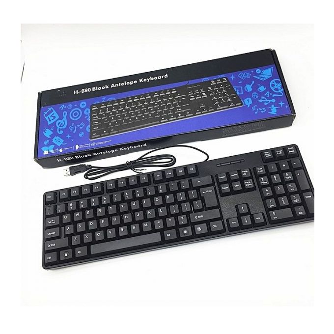 H-930 Antelope Wired Keyboard – Slim Premium Design