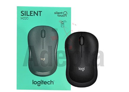 Logitech M220 Wireless Silent Mouse – Quiet Click USB Mouse