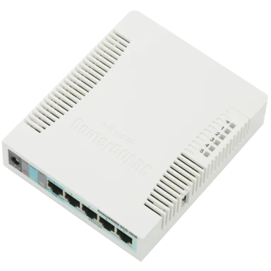 MikroTik RB951UI-2HND Compact Wireless Router – 2.4GHz RouterBoard