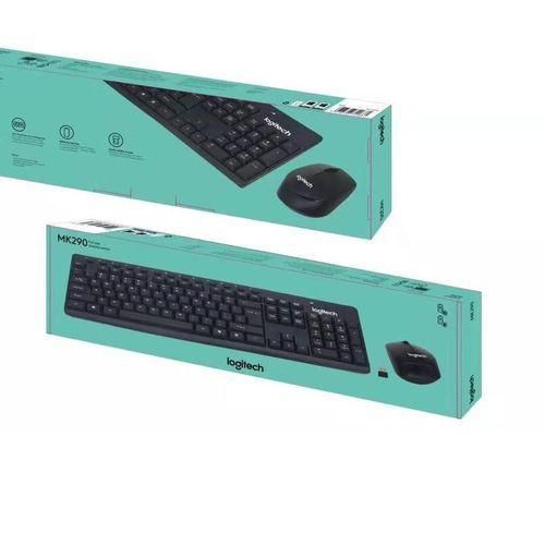 Logitech MK290 Wireless Keyboard & Mouse Combo -  Full-size Layout