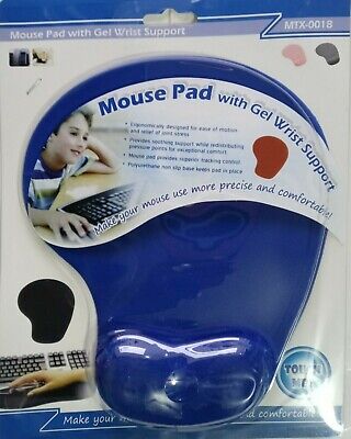 Mouse Pad with Gel Wrist Pad