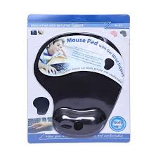 Mouse Pad with Gel Wrist Pad
