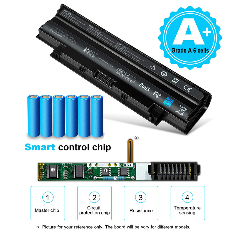 N5010 (ORIGINAL) Laptop Battery for Dell Inspiron N5010 / 15R – OEM 11.1V Li-ion