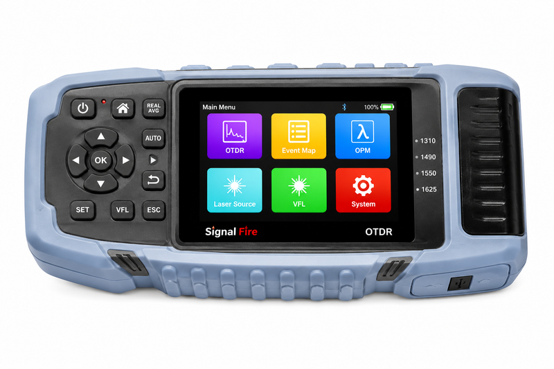 Signal Fire OTDR – Optical Time-Domain Reflectometer for Fibre Optic Testing