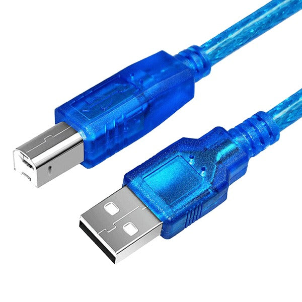 10M USB 2.0 A to B Male Printer Cable – High-Speed (480Mbps)