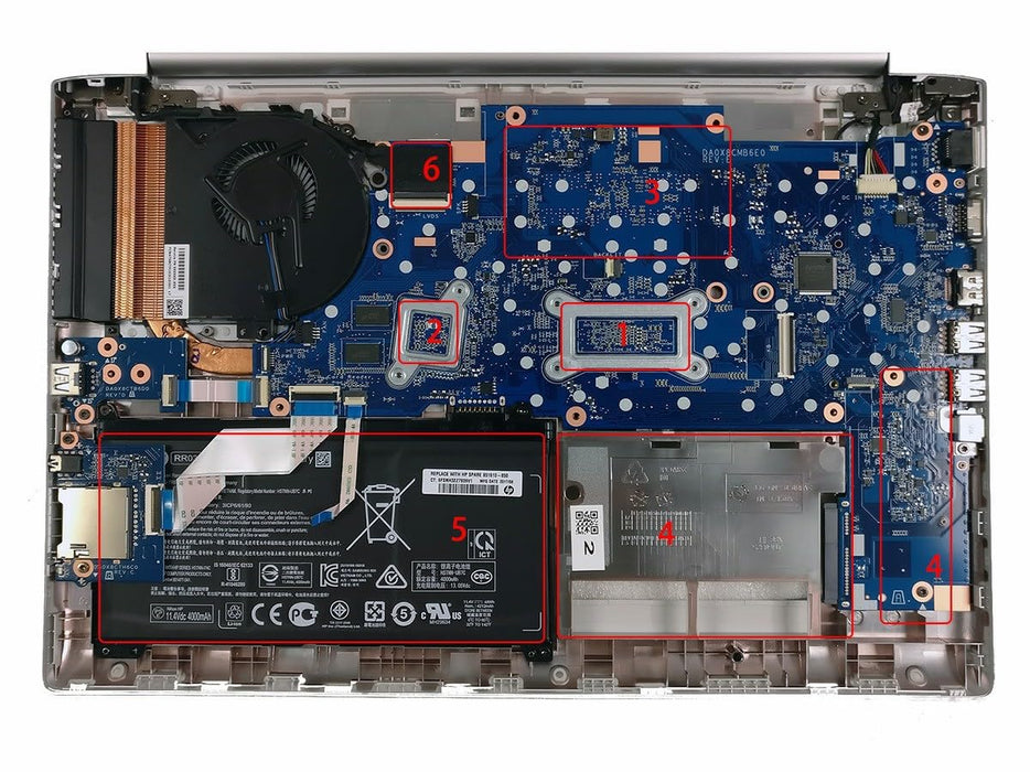 RR03XL (Replacement) Laptop Battery – Long-Lasting Power Solution
