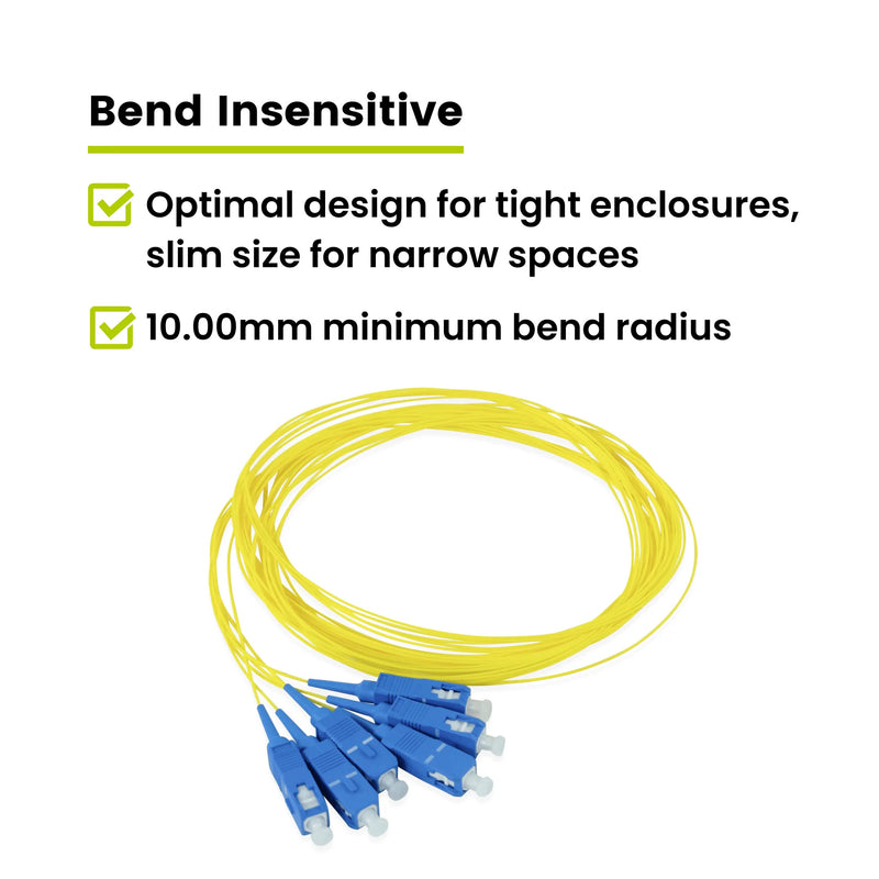 SC/UPC Simplex Fiber Pigtail - 1.5M