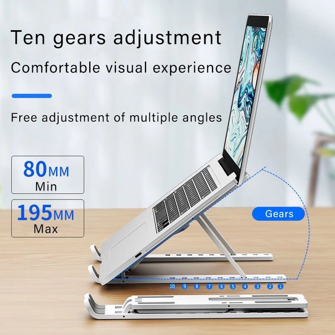 Portable Laptop Stand – Adjustable Foldable Notebook Holder