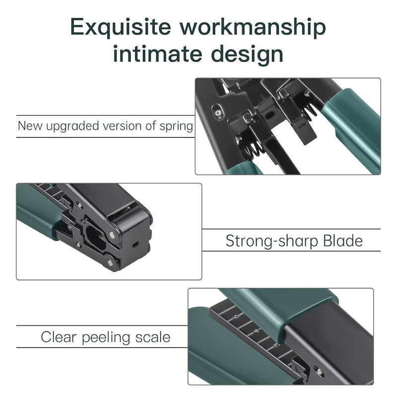 Fiber Optic FTTH Drop Cable Stripper / Stripping Plier