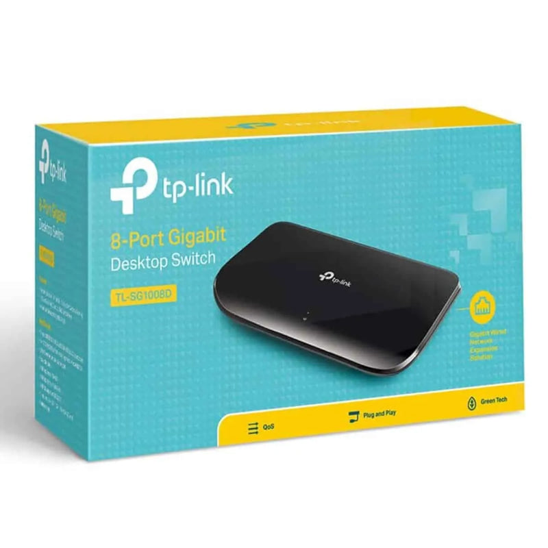 TP-Link TL-SG1008D: 8-Port Gigabit Desktop Switch