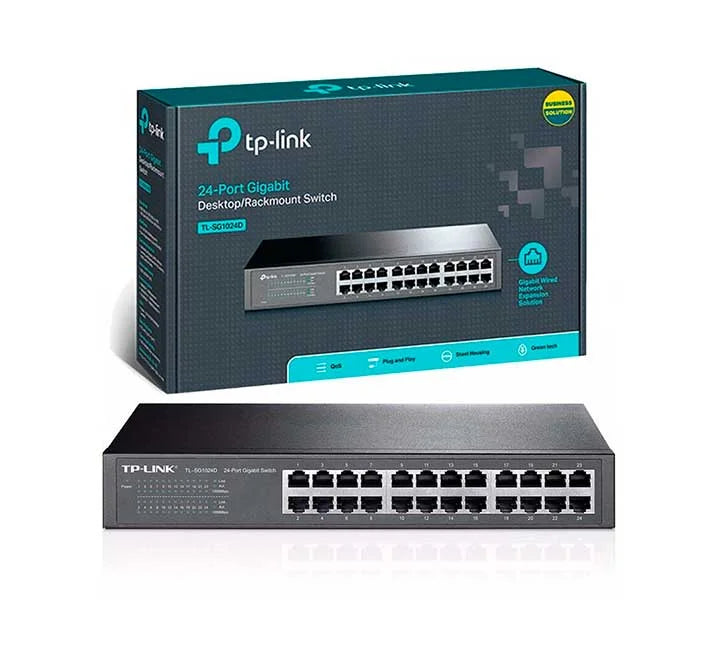 TP-Link TL-SG1024D: 24-Port Gigabit Desktop Switch