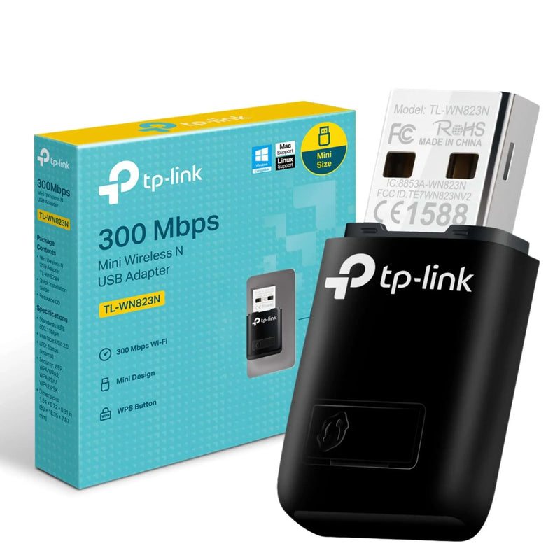 TP-Link TL-WN823N: 300Mbps Mini Wireless N USB Adapter