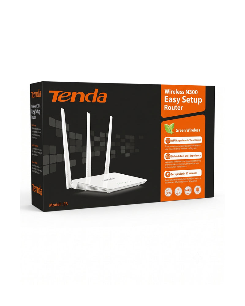 Tenda F3 300Mbps Wireless Router